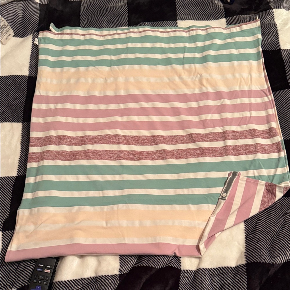 NWOT Lululemon Vinyasa Scarf Multi Colored Stripes